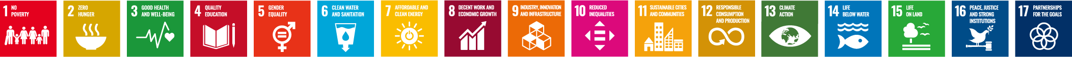 SDGs 17の目標のロゴ